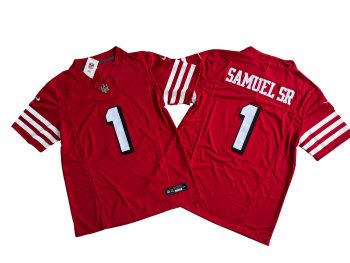San Francisco 49ers 1 Deebo Samuel MEN WOMEN YOUTH S-6XL SIZE