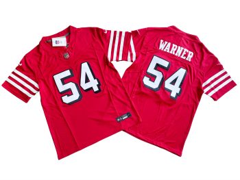 San Francisco 49ers 54 Fred Warner MEN WOMEN YOUTH S-6XL SIZE