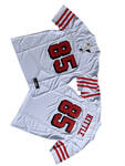 49人85号复古白色传奇三代球衣–San Francisco 49ers 97_ Nick Bosa Nike_y