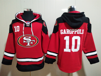 San Francisco 49ers 10# GAROPPOLO stitched hoodie MEN WOMEN YOUTH  S-6XL SIZE