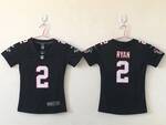 Atlanta Falcons 2 RYAN black stitched football jersey MEN WOMEN YOUTH S-6XL SIZE