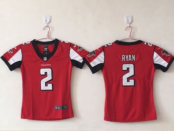 Atlanta Falcons 2 RYAN red stitched football jersey MEN WOMEN YOUTH S-6XL SIZE