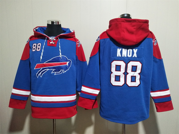 Buffalo Bills 88# KNOX stitched hoodie MEN WOMEN YOUTH S-6XL SIZE