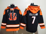 Cincinnati Bengals 7# ESIASON stitched hoodie MEN WOMEN YOUTH S-6XL SIZE