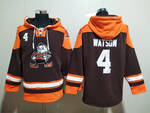 Cleveland Browns 4# WATSON stitched hoodie MEN WOMEN YOUTH S-6XL SIZE