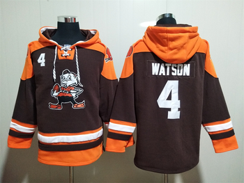 Cleveland Browns 4# WATSON stitched hoodie MEN WOMEN YOUTH S-6XL SIZE