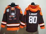 Cleveland Browns 80# LANDRY stitched hoodie MEN WOMEN YOUTH S-6XL SIZE
