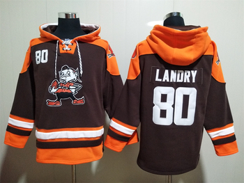 Cleveland Browns 80# LANDRY stitched hoodie MEN WOMEN YOUTH S-6XL SIZE
