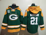 Green Bay Packers 21# WOODSON stitched hoodie MEN WOMEN YOUTH S-6XL SIZE