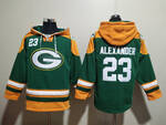 Green Bay Packers 23# ALEXANDER stitched hoodie MEN WOMEN YOUTH S-6XL SIZE