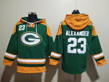 Green Bay Packers 23# ALEXANDER stitched hoodie MEN WOMEN YOUTH S-6XL SIZE
