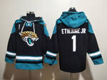 Jacksonville Jaguars 1# Travis Etienne Jr stitched hoodie MEN WOMEN YOUTH S-6XL SIZE