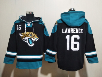 Jacksonville Jaguars 16# Trevor Lawrence stitched hoodie MEN WOMEN YOUTH S-6XL SIZE