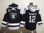 Las Vegas Raiders 12# STABLER stitched hoodie MEN WOMEN YOUTH S-6XL SIZE