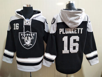 Las Vegas Raiders 16# PLUNKETT stitched hoodie MEN WOMEN YOUTH S-6XL SIZE