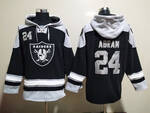 Las Vegas Raiders 24# ABRAM stitched hoodie