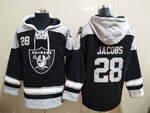 Las Vegas Raiders 28# JACOBOS stitched hoodie MEN WOMEN YOUTH S-6XL SIZE