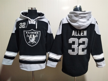 Las Vegas Raiders 32# ALLEN stitched hoodie MEN WOMEN YOUTH S-6XL SIZE