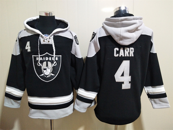 Las Vegas Raiders 4# CARR stitched hoodie MEN WOMEN YOUTH S-6XL SIZE