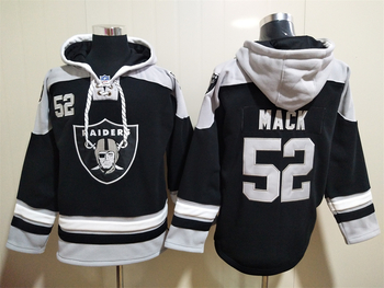Las Vegas Raiders 52# MACK stitched hoodie MEN WOMEN YOUTH S-6XL SIZE