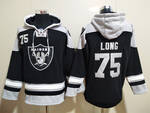 Las Vegas Raiders 75# LONG stitched hoodie
