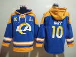 Los Angeles Rams 10# Cooper Kupp stitched hoodie MEN WOMEN YOUTH S-6XL SIZE