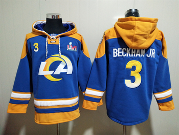 Los Angeles Rams 3# Aaron Donald stitched hoodie MEN WOMEN YOUTH S-6XL SIZE