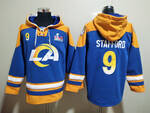 Los Angeles Rams 9# Matthew Stafford stitched hoodie MEN WOMEN YOUTH S-6XL SIZE