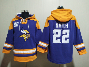 Minnesota Vikings 22# Harrison Smith stitched hoodie MEN WOMEN YOUTH S-6XL SIZE