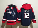 New England Patriots 12# Tom Brady stitched hoodie MEN WOMEN YOUTH S-6XL SIZE