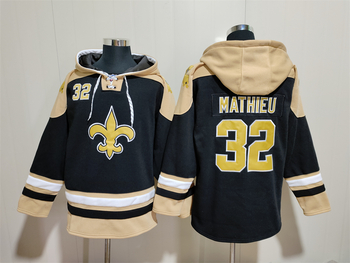 New Orleans Saints 32# MATHIEU stitched hoodie MEN WOMEN YOUTH S-6XL SIZE