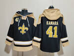 New Orleans Saints 41# Alvin Kamara stitched hoodie