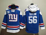 New York Giants 56# Lawrence Taylor stitched hoodie MEN WOMEN YOUTH S-6XL SIZE