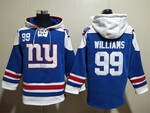 New York Giants 99# WILLIAMS Taylor stitched hoodie