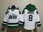 New York Jets 18# Aaron Rodgers stitched hoodie MEN WOMEN YOUTH S-6XL SIZE