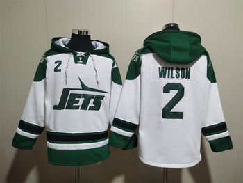 New York Jets 2# WILSON stitched  hoodie MEN WOMEN YOUTH S-6XL SIZE