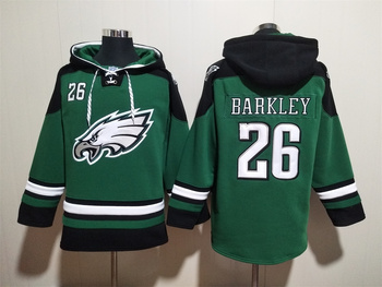 Philadelphia Eagles 26# Saquon Barkley stitched hoodie MEN WOMEN YOUTH S-6XL SIZE