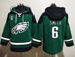Philadelphia Eagles 6# DeVonta Smith stitched hoodie MEN WOMEN YOUTH S-6XL SIZE
