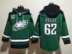 Philadelphia Eagles 62# Jason Kelce stitched hoodie MEN WOMEN YOUTH S-6XL SIZE