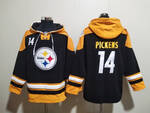 Pittsburgh Steelers 14# George Pickens stitched hoodie