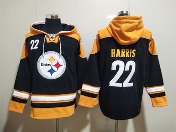 Pittsburgh Steelers 22# Najee Harris stitched hoodie MEN WOMEN YOUTH S-6XL SIZE