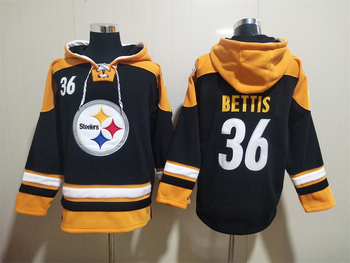 Pittsburgh Steelers 36# BETTIS stitched hoodie MEN WOMEN YOUTH S-6XL SIZE