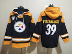 Pittsburgh Steelers 39# FITZPATRICK stitched hoodie MEN WOMEN YOUTH S-6XL SIZE