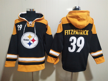 Pittsburgh Steelers 39# FITZPATRICK stitched hoodie MEN WOMEN YOUTH S-6XL SIZE
