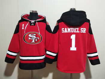 San Francisco 49ers 1# Deebo Samuel  stitched hoodie MEN WOMEN YOUTH S-6XL SIZE