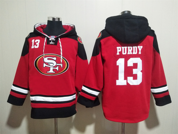 San Francisco 49ers 13# Brock Purdy stitched hoodie MEN WOMEN YOUTH S-6XL SIZE