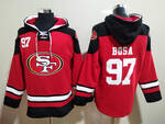 San Francisco 49ers 97# Nick Bosa stitched hoodie MEN WOMEN YOUTH S-6XL SIZE