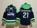 Seattle Seahawks 21# Devon Witherspoon stitched hoodie MEN WOMEN YOUTH S-6XL SIZE