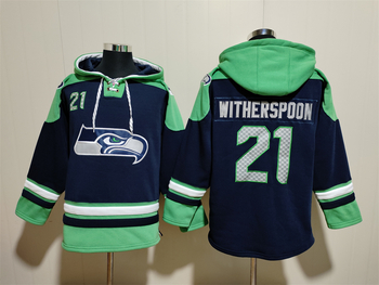Seattle Seahawks 21# Devon Witherspoon stitched hoodie MEN WOMEN YOUTH S-6XL SIZE