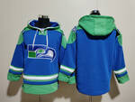 Seattle Seahawks blank version stitched hoodie